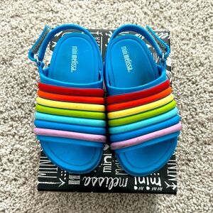 Mini Melissa Rainbow Shoes